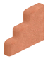 stepped parapet