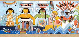 Hopi kiva mural