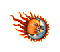 sun & moon plaque