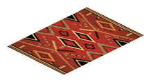 Navajo "Walk in Beauty" rug