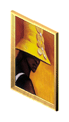"Yellow Hat" painting